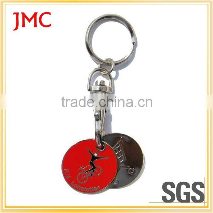 Custom Cheap Keychains Zinc-alloy Skull Metal Keychain for gift