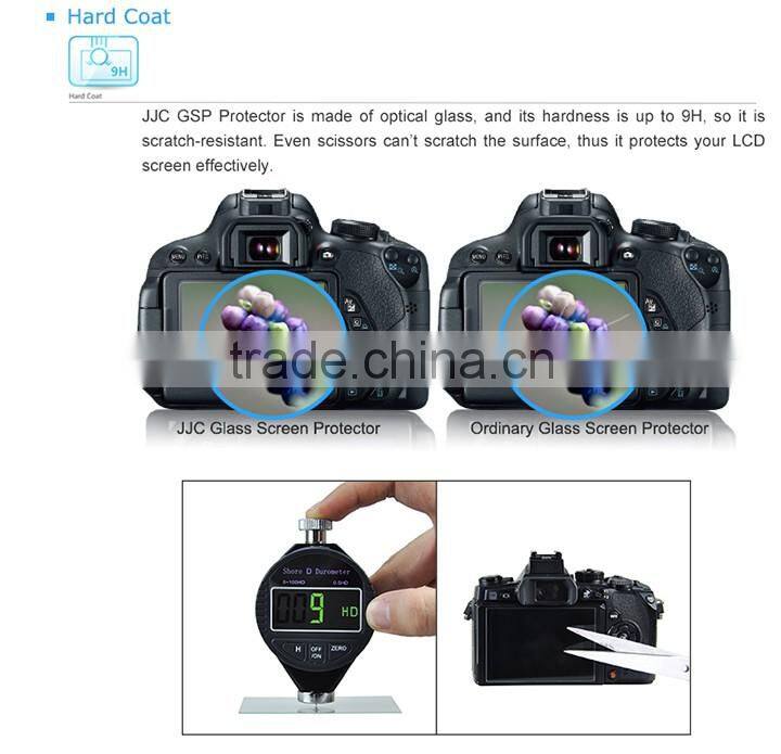 2.5D Round Edge JJC Ultra-thin camera LCD Screen Protector 0.3mm GSP-X70 Glass Screen Protector for Fujifilm