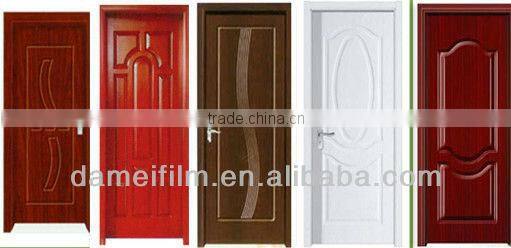 2013 newest size 0.12-0.5mm woodgrain pvc membrane press covering
