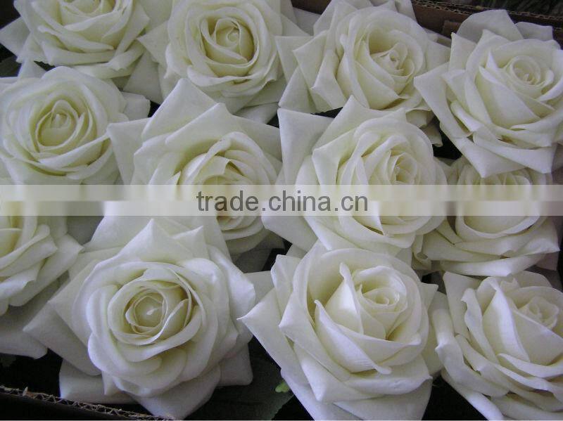 artificial silk flower rose for wedding decoartion