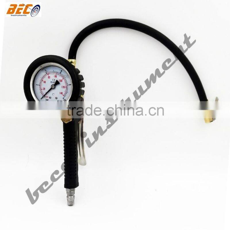 Beco Premium Tire air inflators with 2.5 inch oil filled pressure gauges