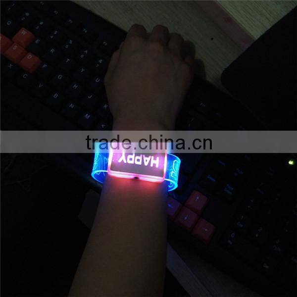 changing led bracelet color led bracelet lighted led wristband