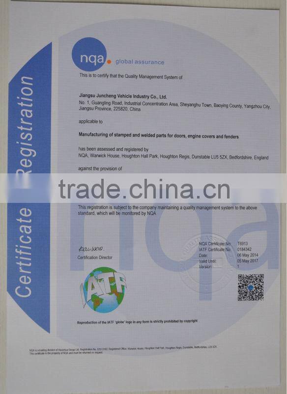 Steel Trunk Lid For Hyundai Sonata Car Body Parts OEM#69200-09000