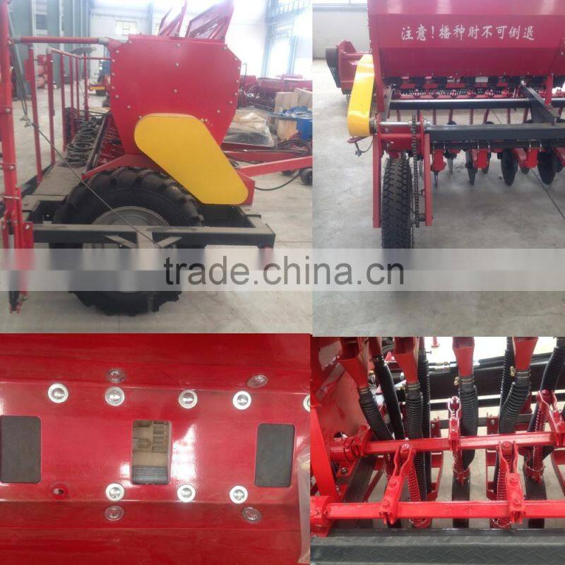 Farm equipment 70HP tractor mounted 24 rows planter for sesame wheat seeds planting