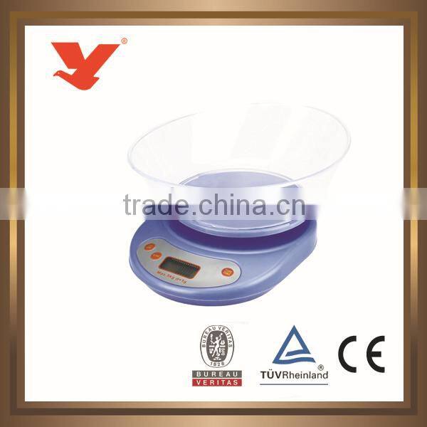 food measuring scale touch screen