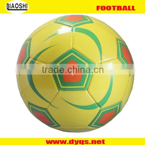 Size 5 PVC Machine-sewing soft high quality soccer ball