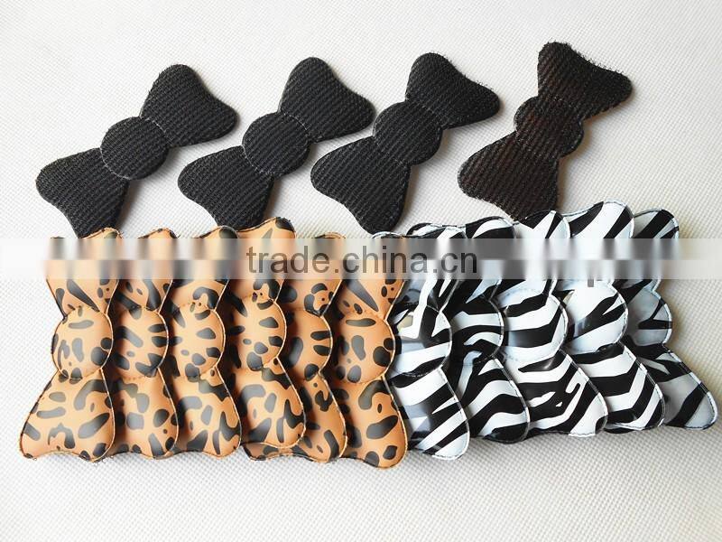 brown magic tape hair bow