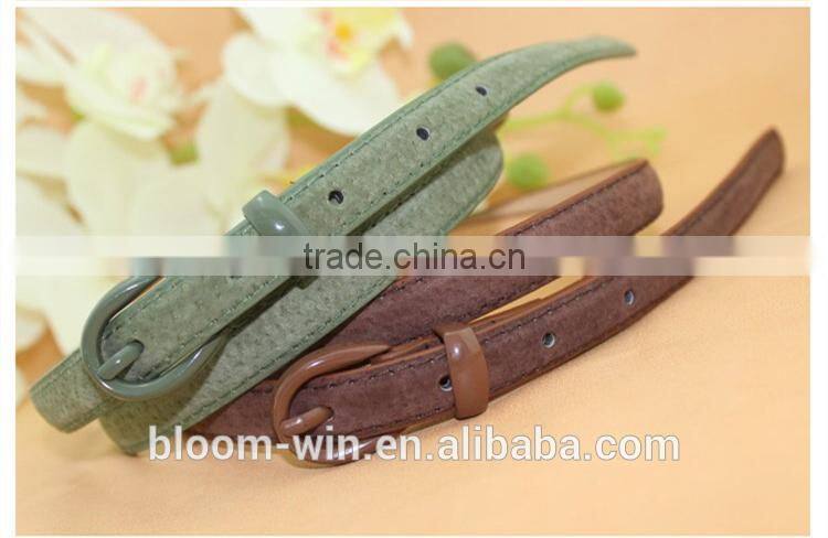 Top fashion belt for women adjustable buckle PU belt manufacturer