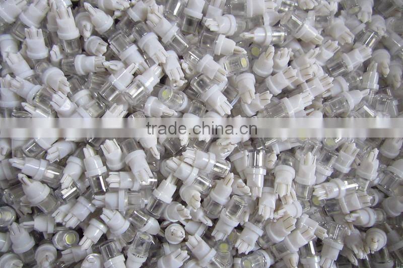 T10 1 LED FLAT white automobile bulbs Auto Lighting System LED light LED lamp