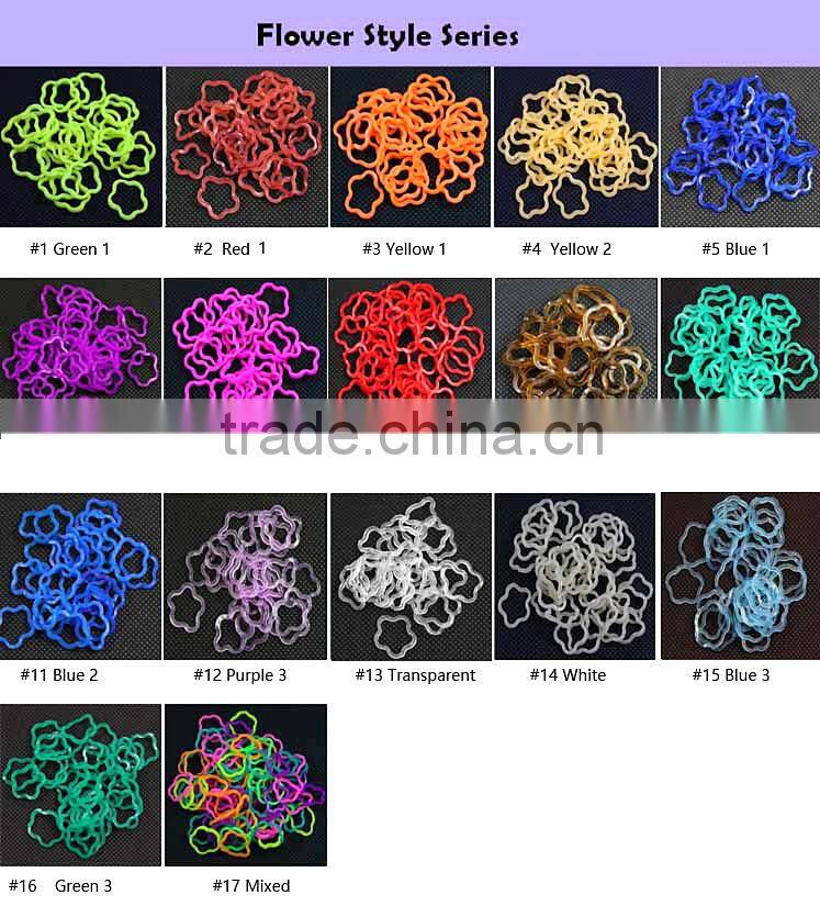 Loom Bands/ Rubber Bands/ Paper Box and Plastic Box Loom Kit