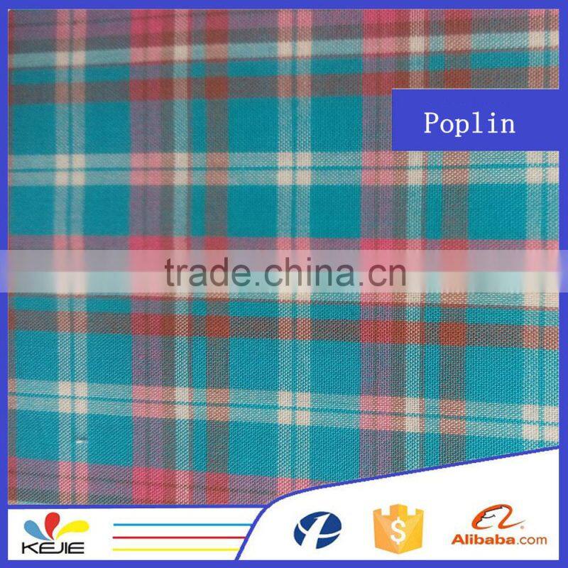 china wholesale yarn dyed cotton fabric plaid fabric