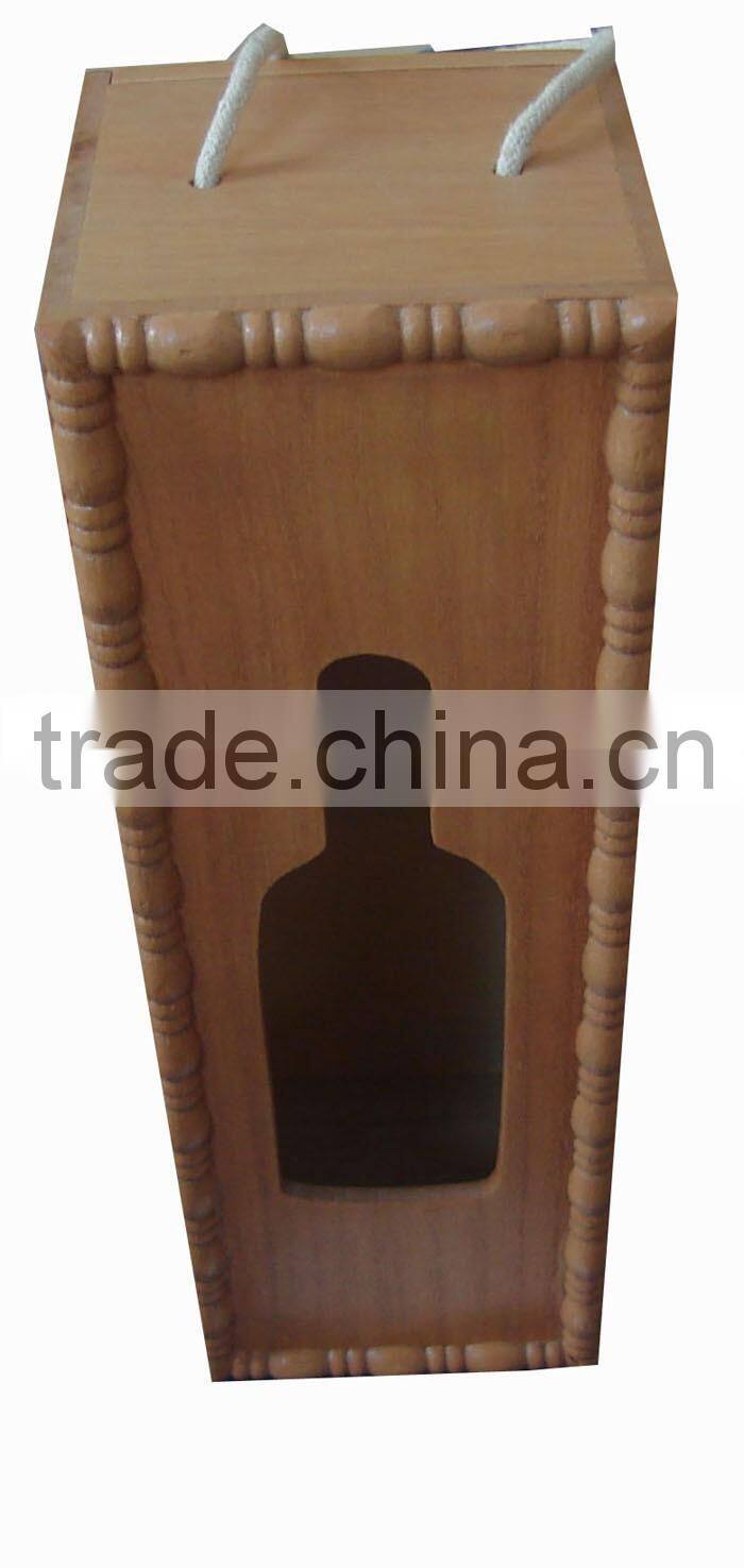 JINLINYUAN direct sale wooden wine box with 2 bottle,welcome to order