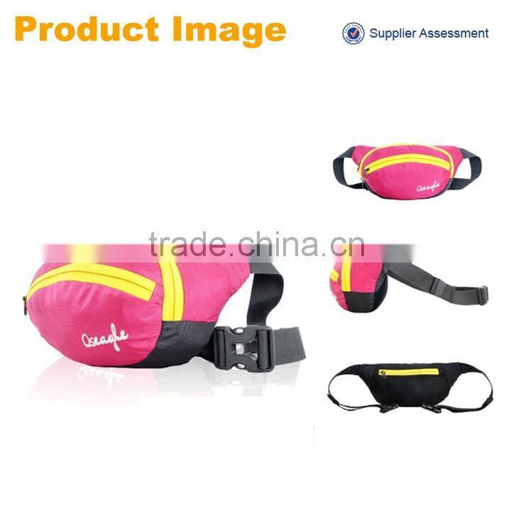 2016 China supplier high quality sport waist bag,unisex multicolor outdoor fanny pack wholesale