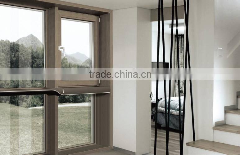 aluminum sliding window track with triple glazed windows