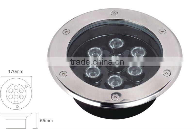 9W led recessed step light, underground parking light