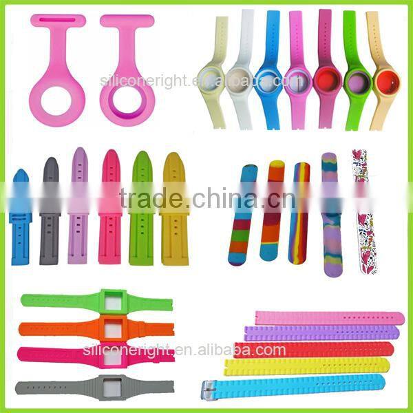 Colorful Silicone watch band