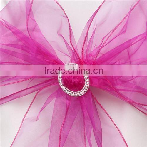 Organza Chair Sash for Party Decoration
