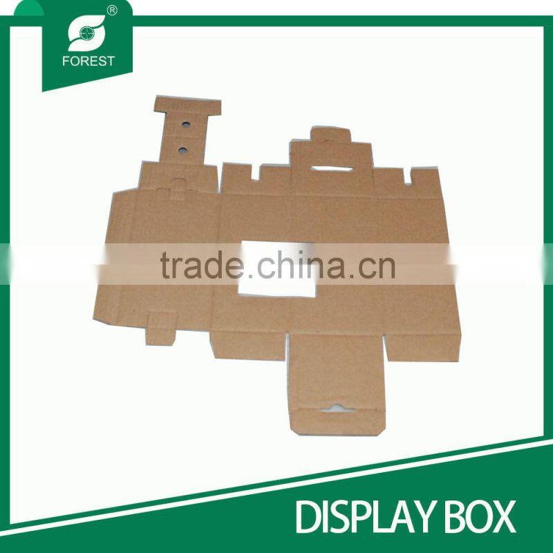 SMALL SIZE NEW STYLE CORRUGATED DISPLAY BOXES FOR PACKING DOODIE BAGS WITH PANTONE COLORS