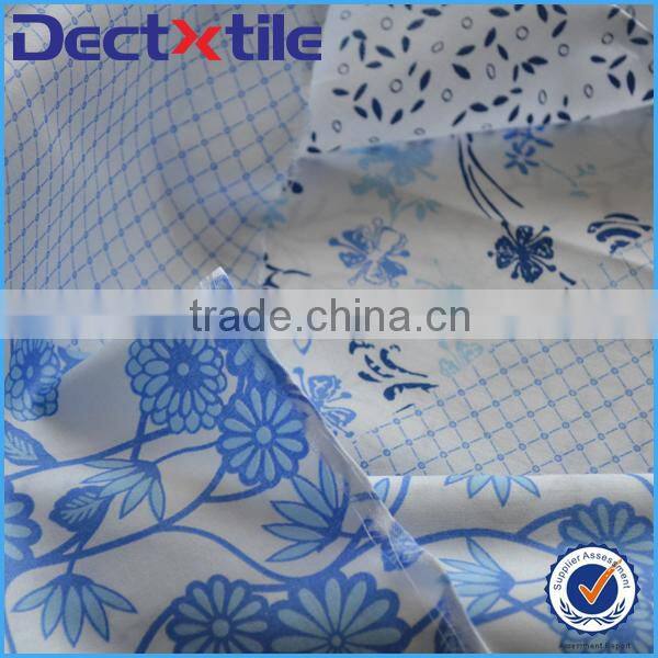 hawaiian style print linen coloured spots hawaiian shirt fabirc for hawaiian shirt