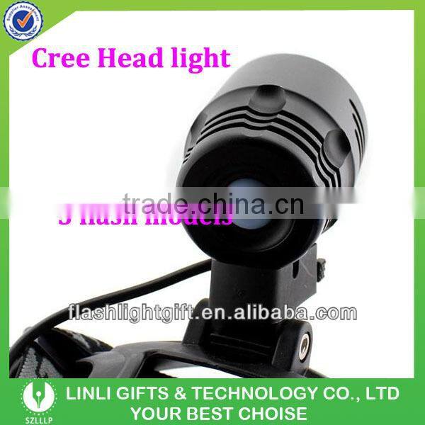 Aluminum Rechargeable Cree T6 Miner Headlamp
