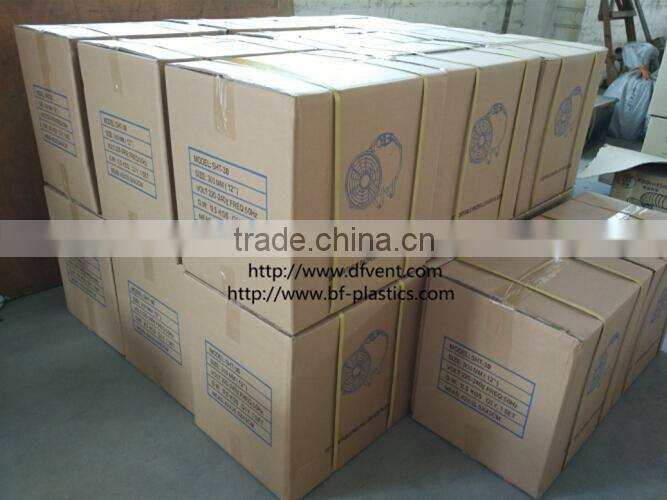 Electric portable exhaust blower fan 12'' 220V/50/60Hz with UK plug