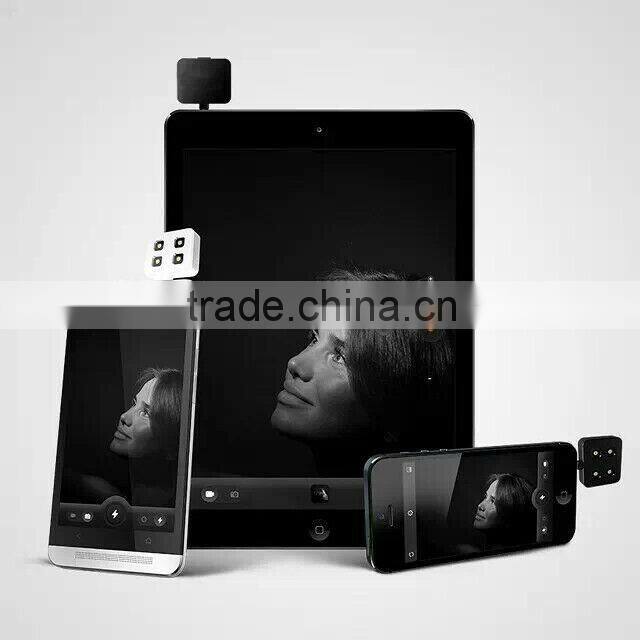 Iblazr flash light led selfie stick in night led flash light