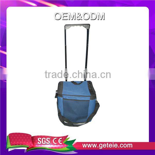 Trolley Rolling Wheels Insulated Cooler Bags