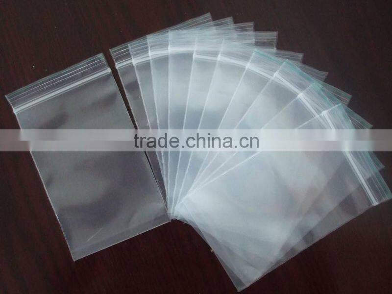 Reaealable biodegradable zip lock bag