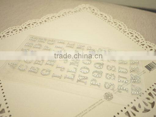 adhesive glitter hologram sticker for decoration