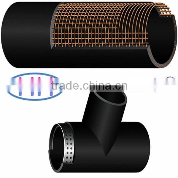 asme b16.9 carbon steel lateral reducing tee pipe fitting