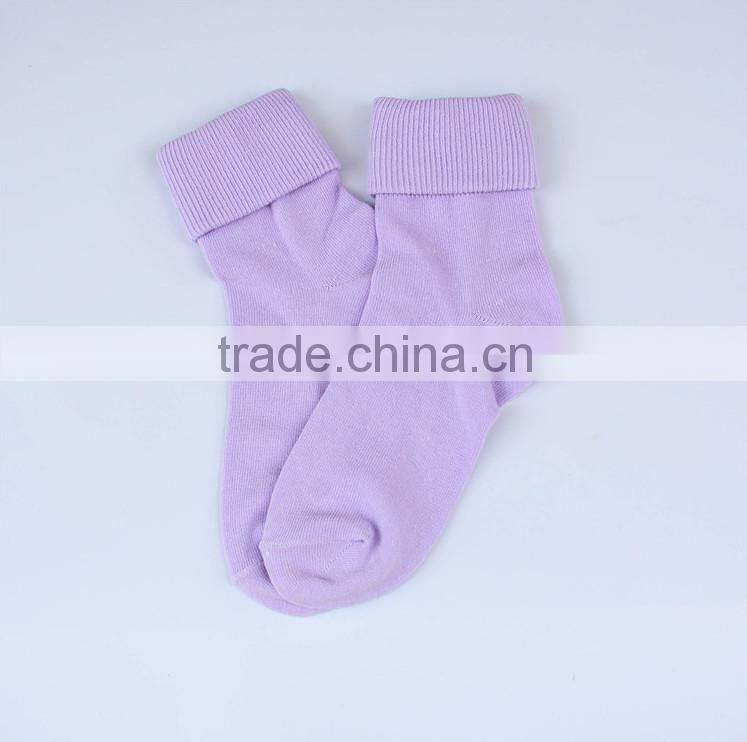 2015 fashion Japan lady socks turnup socks