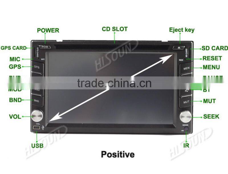 Car Multimedia System FM AM RDS 2 din car audio