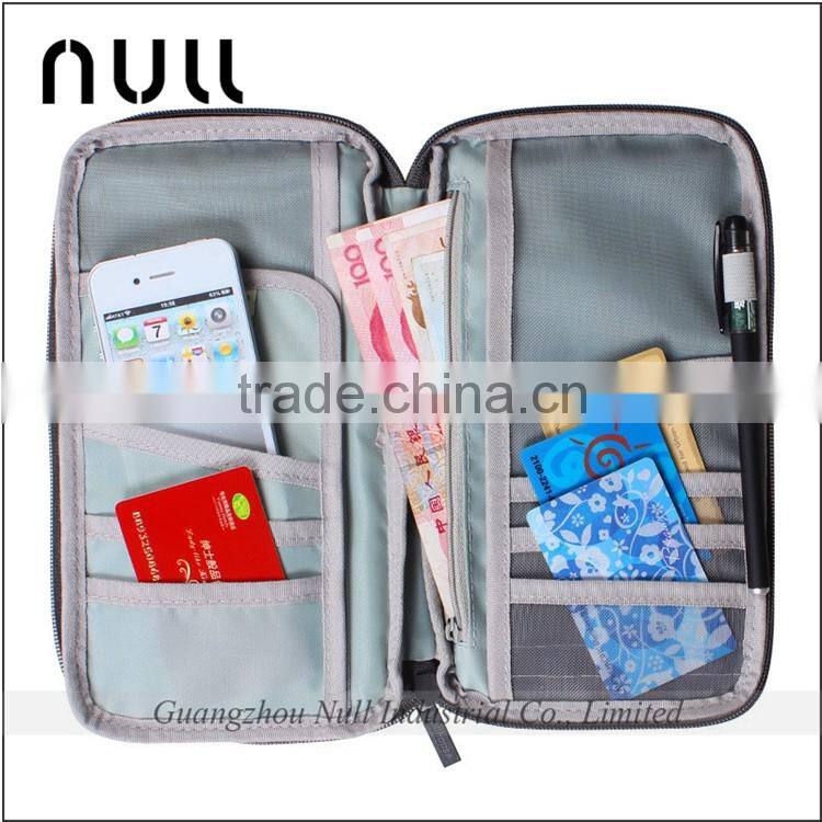 New design fashion travel multifunction ladies card wallet passport holder