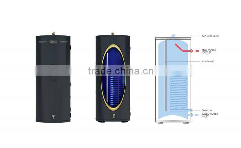 Solar Water Tank 300L-One Coil - Solar Water Tank