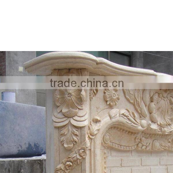 High quality marble fireplace mantels - Galala
