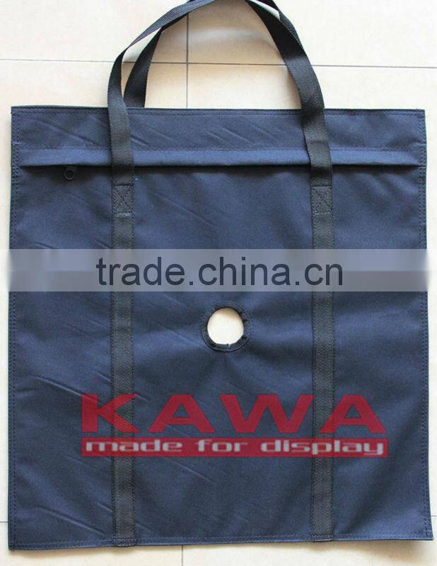 Fiberglass pole,beach flag banner with ground sand bag base mount