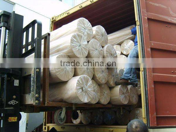 Manufacturer Nonwoven Fabric PP Textile With Cross Design