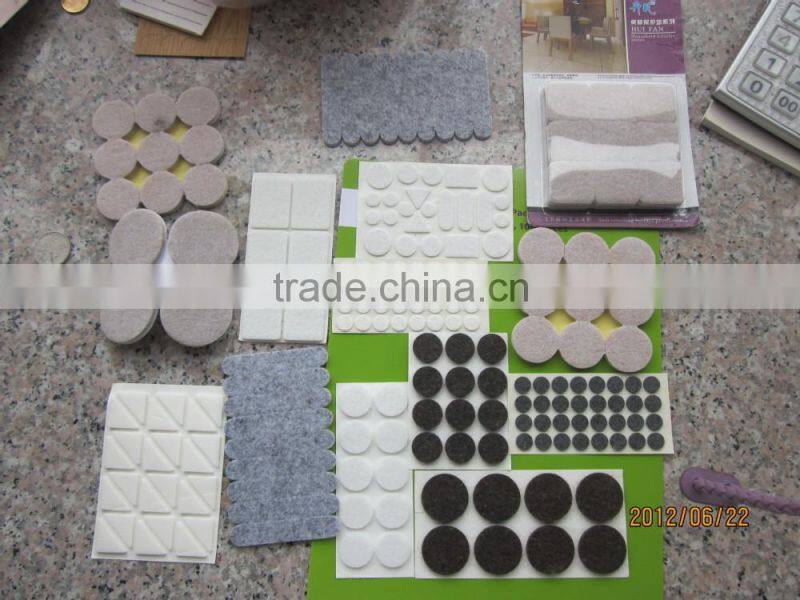 self adhesive felt pad and felt sticker for chair or table