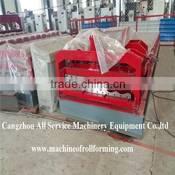 High Quality Metal Glazed Roof Tile Roll Forming Machine