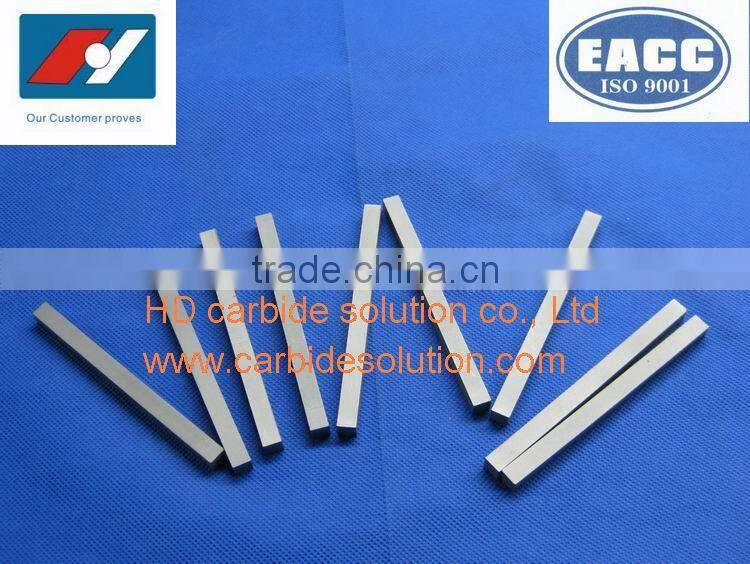 Tungsten carbide rainbow cutting blades for Textile Machine / Textile Cutter Inserts