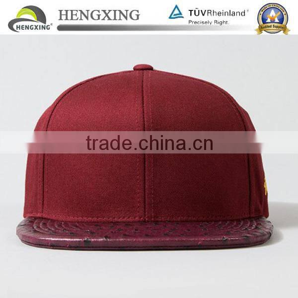 fashion custom plain hip hop cap