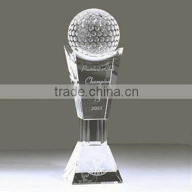 crystal trophy