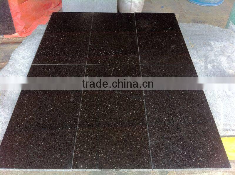 Black Galaxy Granite Tiles