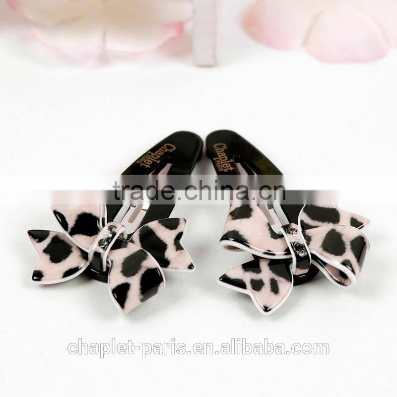 new design jewelry bowknot hairpins