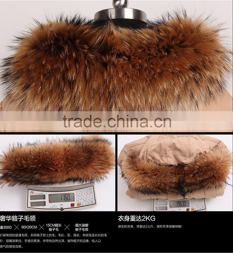 wholesale mens black yellow winter goose down jacket