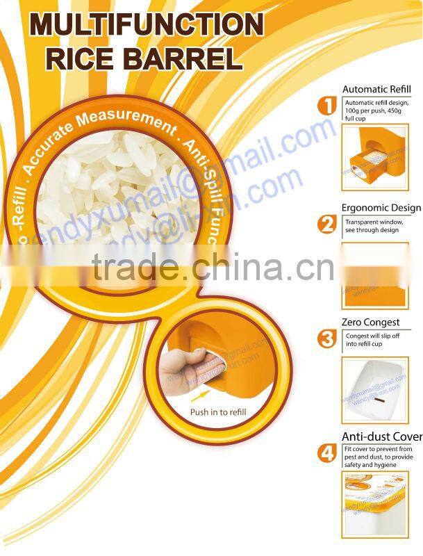 Rice barrel / Rice Bucket/New Automatic Design