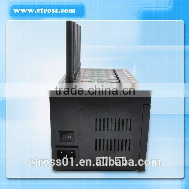 New arrival! Etross 8132 / 8 ports 32 sim GSM quad band SIM rotation automatically GSM Modem for PBX/VOIP/IP PBX
