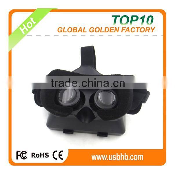 Newest 3D Virtual Reality VR Glasses Headset Helmet for Universal Mobile Phone