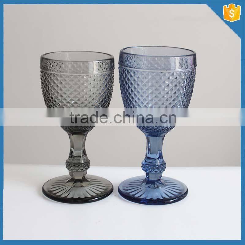 Restaurant supply Coloured drinking glass cup for water