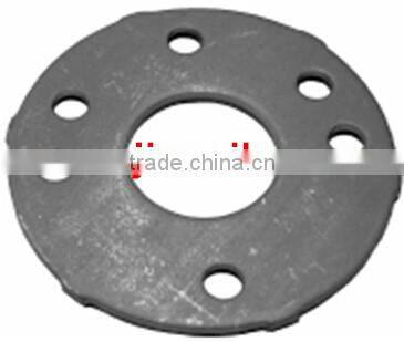 self-color round farm post plate Plain Steel Base Plates